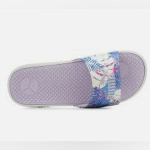 Puma Cool Cat Island Dreams Slides -White